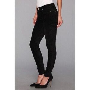 7 For All Mankind Black Skinny Jeans